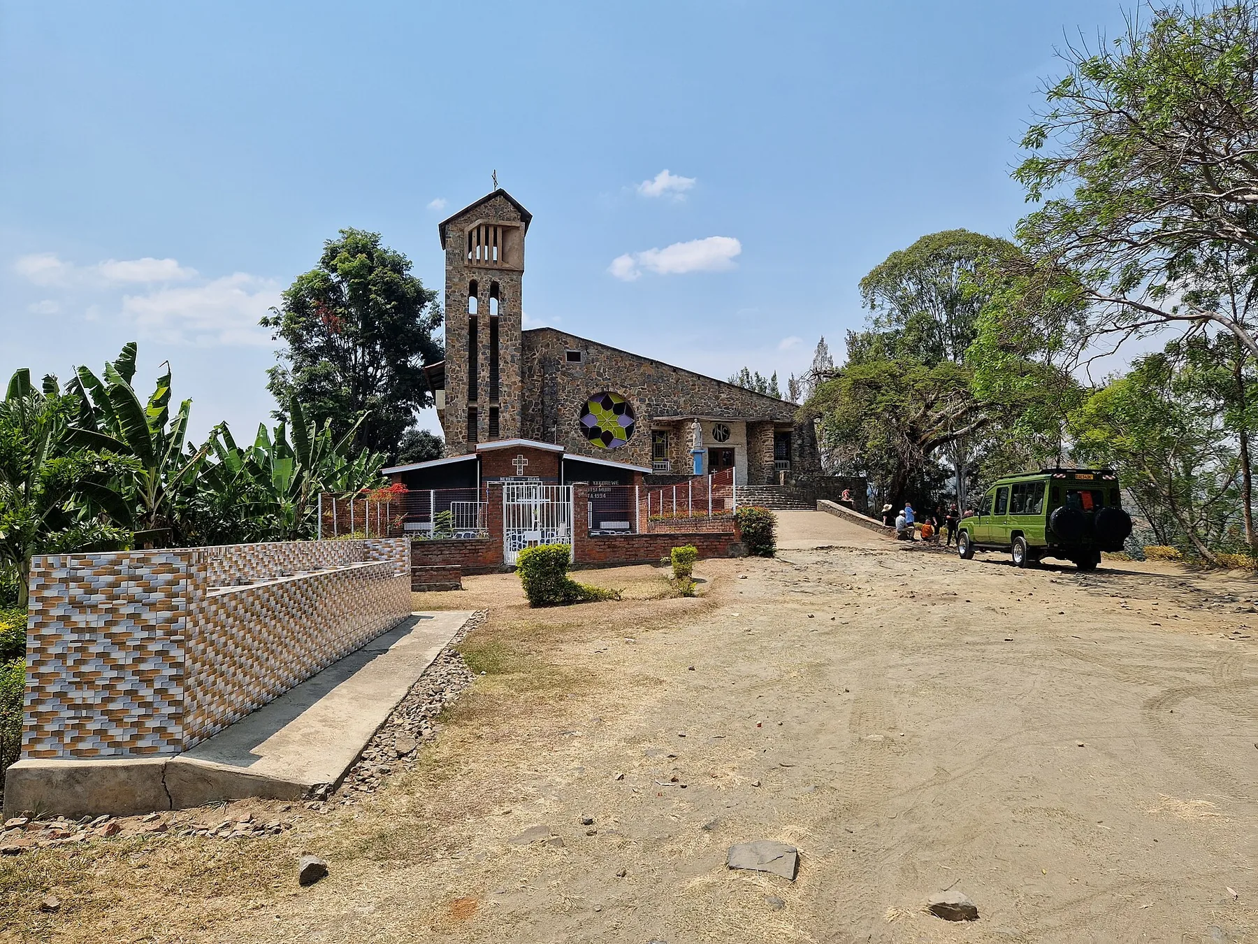 St. Pierre Church in Kibuye, a site connected with the 1994 genocide.